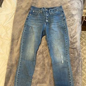Lucky Brand High Rise Skinny Jeans